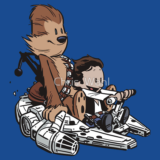 Chewie and Han